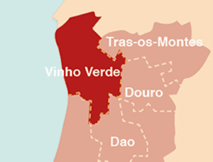 The Vinho Verde Wine Region, Portugal